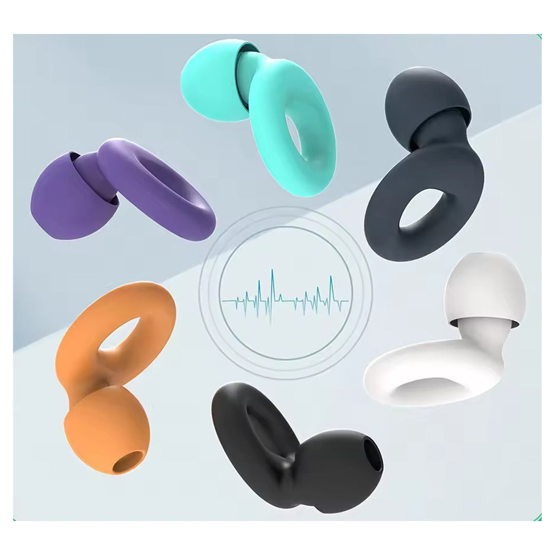 Bouchons d'oreilles haute qualité à réduction de bruit - Taille adaptable et Confort optimal