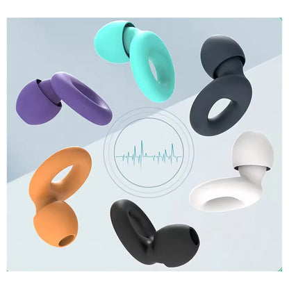 Bouchons d'oreilles haute qualité à réduction de bruit - Taille adaptable et Confort optimal